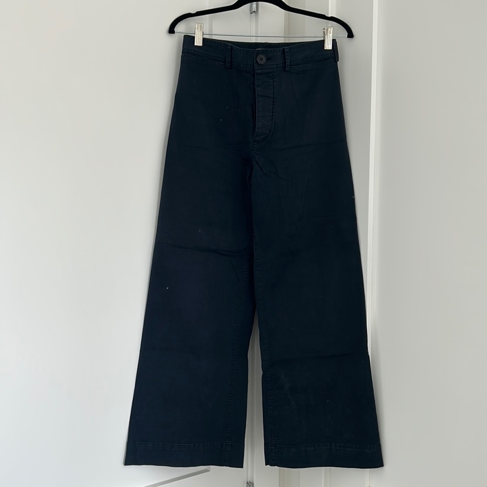 Emerson Thorpe size 4 wide leg chinos.